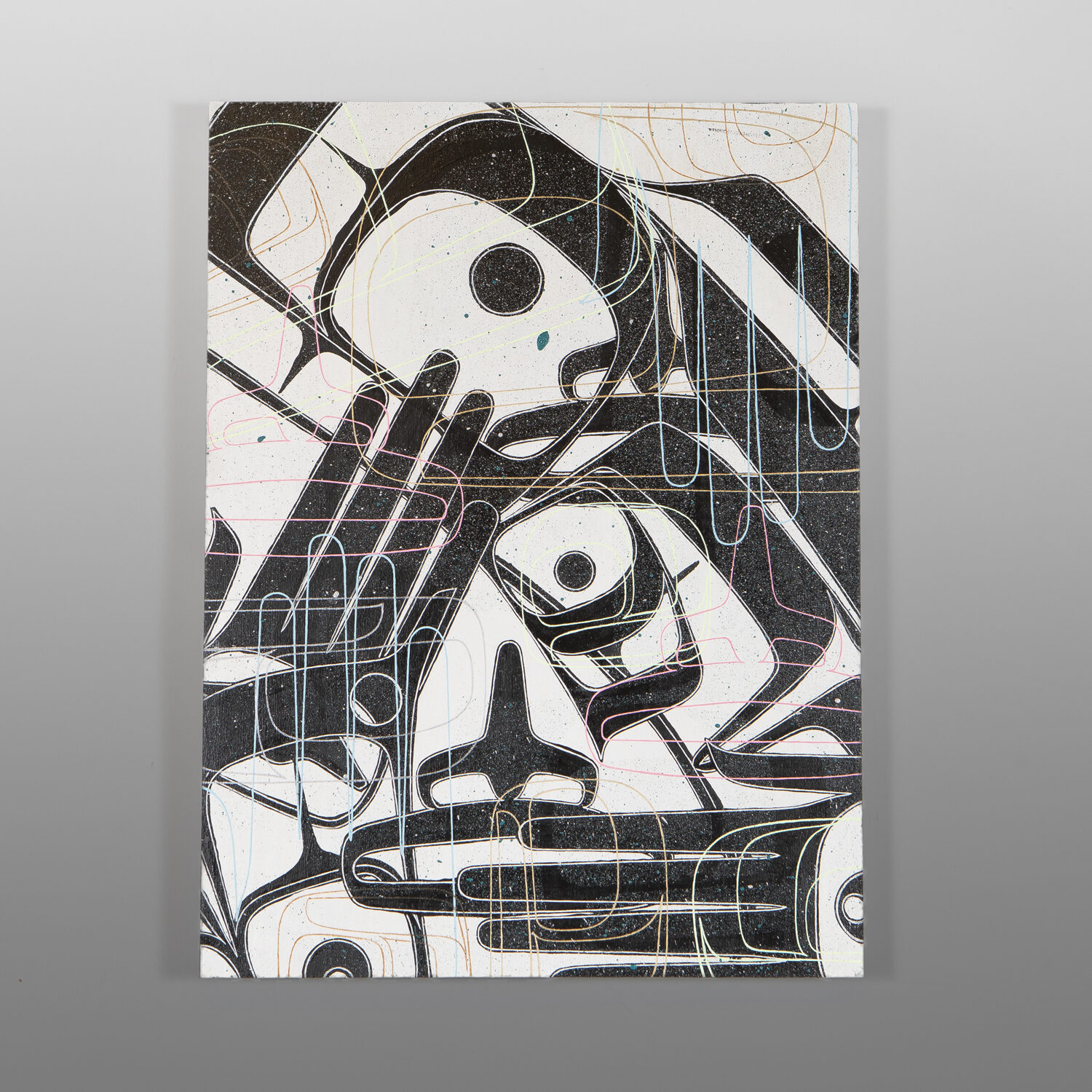 Going Forth
Clinton Work
Kwakwaka'wakw
Acrylic on wood panel
24" x 18" x 1½"
2,400