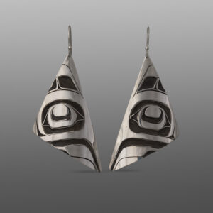 Hummingbird Earrings
Corey Moraes
Tsimshian
Silver
2" x 1"
1,200
