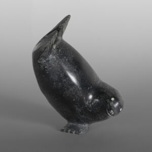 Diving Seal
Parr Parr
Inuit
Serpentine
6¾" x 5½" x 5½"
$725