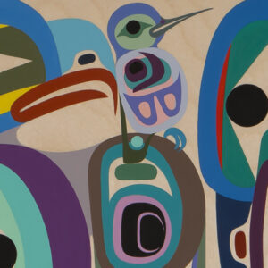 Heart and Soul
Steve Smith
Acrylic on birch panel
12" x 12"
$
