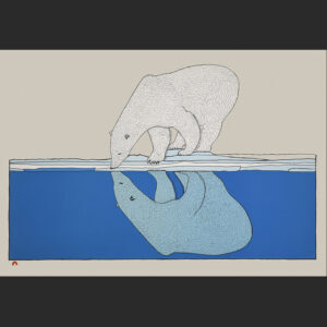 Still WatersQuvianaqtuk Pudlat
InuitLithograph
20” x 28 ¾”51 x 73.2 cm600