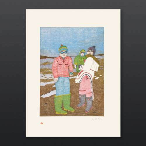 Northern Exposure
Kudluajuk Ashoona
Inuit
Lithograph
30" x 22"

$340