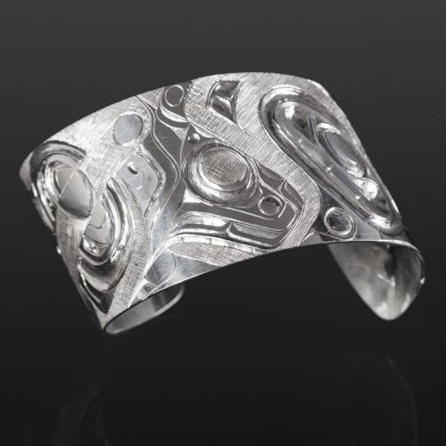 Many Forms of Chamuos Marcel Russ Haida Silver, 1½” $3000